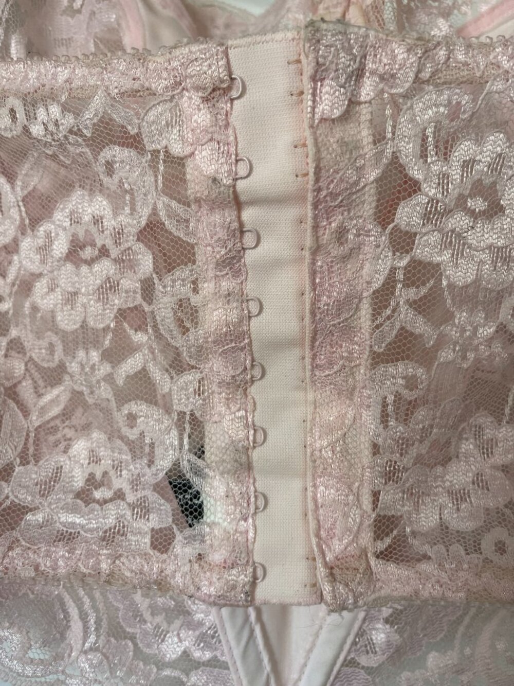 Christian Dior Vintage 80s Baby pink Bustier/ Corset - Picture 3 of 5